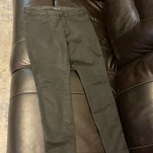 Low rise nice black glitter.